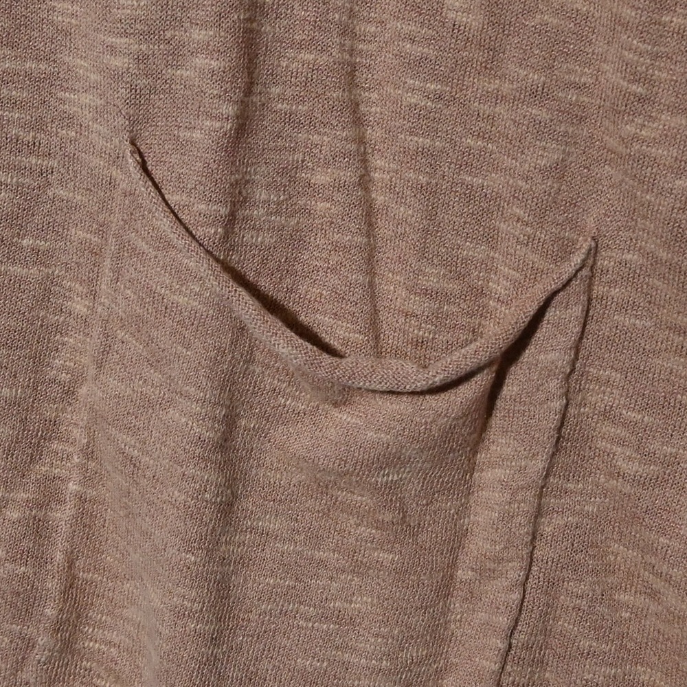 Eileen Fisher Top Womens Relaxed Organic Linen Cotton Pocket 1X Terracotta - Picture 4 of 8